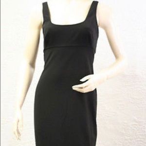 NWT BCBG MaxAzria black empire dress